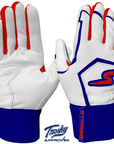 Winder Series Batting Gloves - Red, White & True