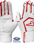 Winder Series Batting Gloves - Red & White