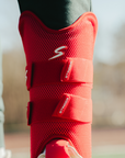 Stinger Select Leg Guard - RED