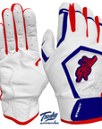 Sting Squad Batting Gloves - Red, White & True