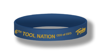 6TH Tool Navy - CEO of CEO - Wristbands (set of 5)