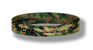 DCBA - Decide, Clear, Breathe & Attack - Wristbands (set of 5)