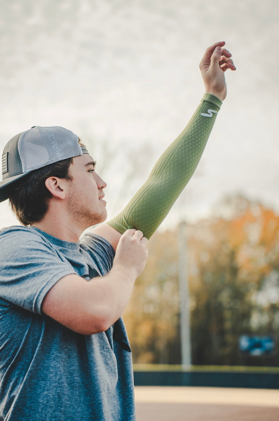 Stinger Premium Arm Sleeve - Military Green