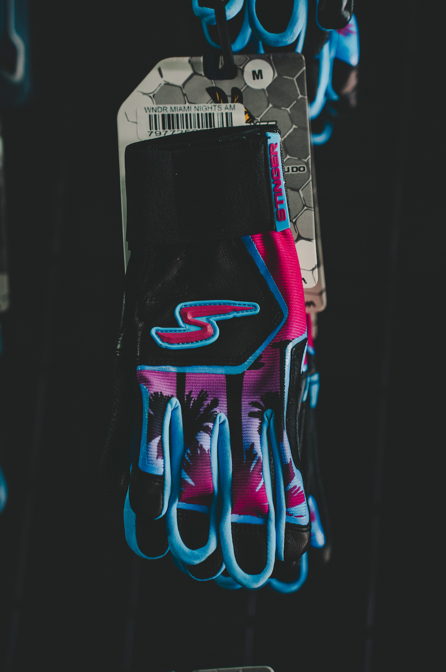 Winder Series Batting Gloves - Miami Nights