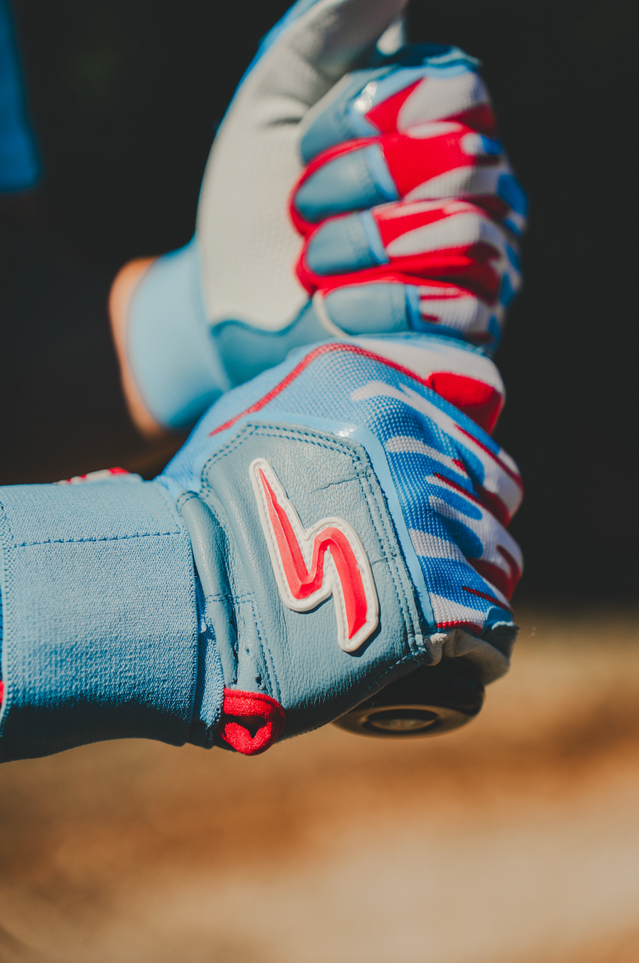 Winder Series Batting Gloves - Bombs Pop