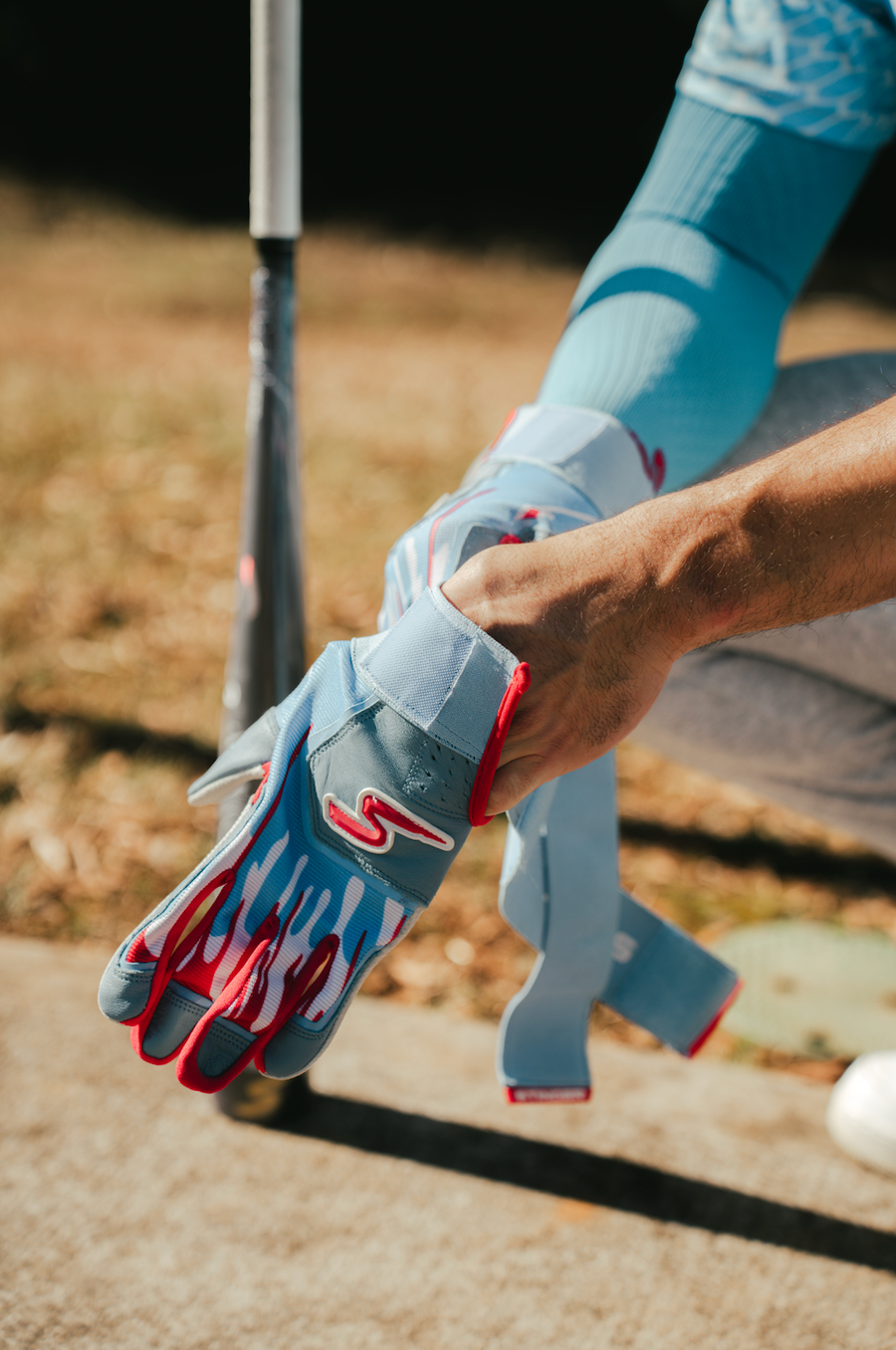 Winder Series Batting Gloves - Bombs Pop