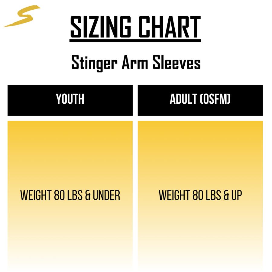 Stinger Premium Arm Sleeve - Athletic Gold