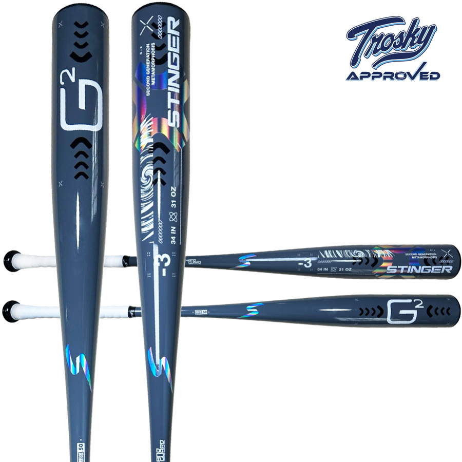 G2 Aluminum BBCOR Certified -3 Baseball Bat