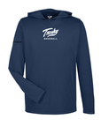 Long Sleeve w/ Hoodie Trosky Baseball Shirt