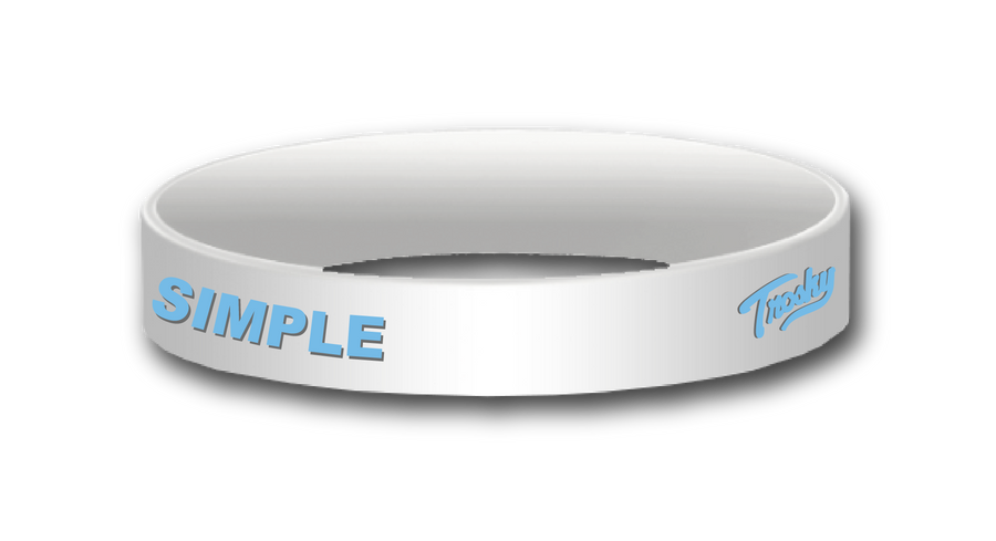 Simple Wristbands (set of 5)