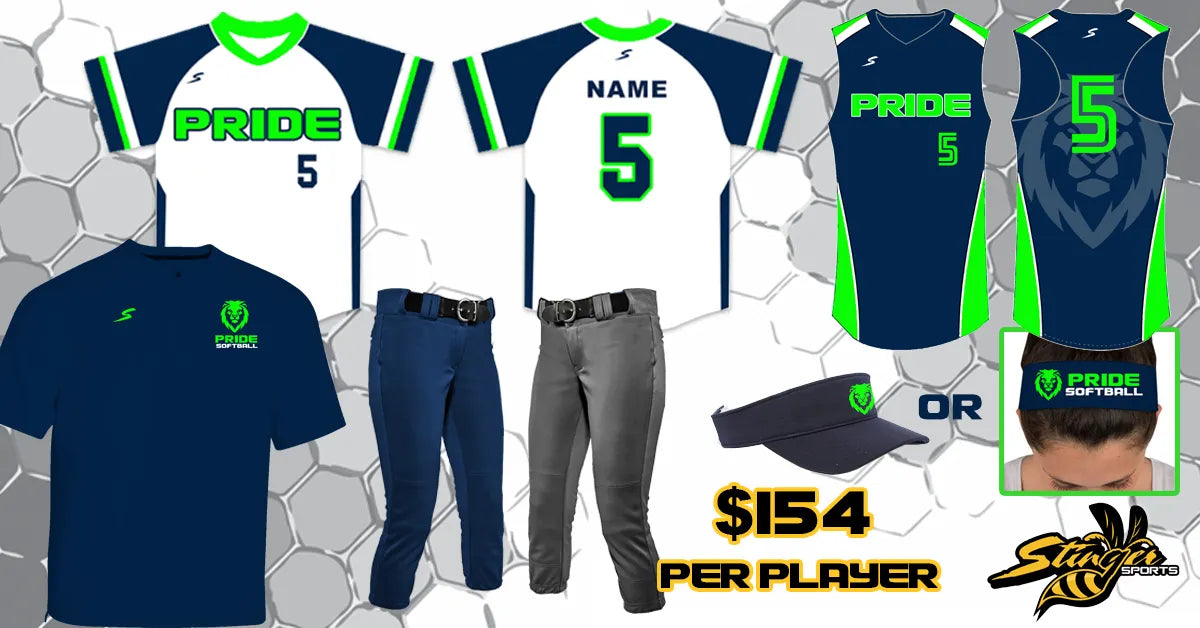 Custom softball uniforms team 2024 packages