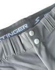 Stinger Premium Fastpitch Softball Pants - Gray