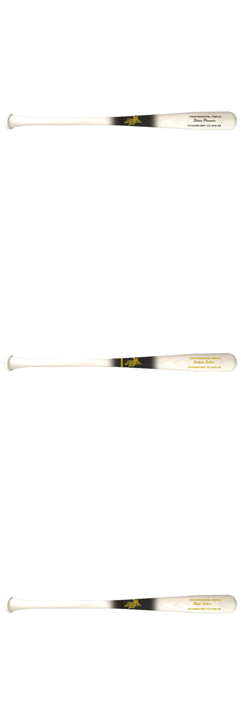 Custom Stinger Prime Series - Pro Grade Wood Bat (3 Pack) - Customer's Product with price 343.99 ID 0TkIPTWpiU_WWw3HKD4R26PB