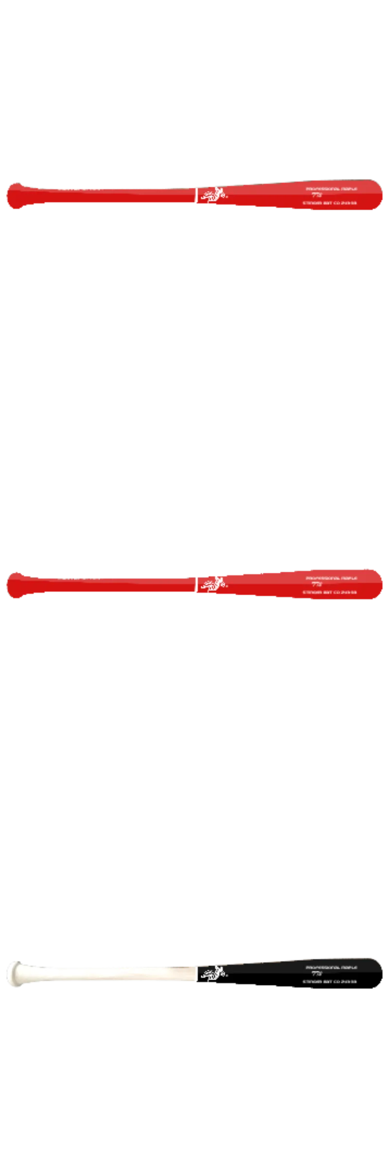 Custom Stinger Prime Series - Pro Grade Wood Bat (3 Pack) - Customer's Product with price 358.99 ID 6Vx-YONMboXBgWpjJSh7rzLR