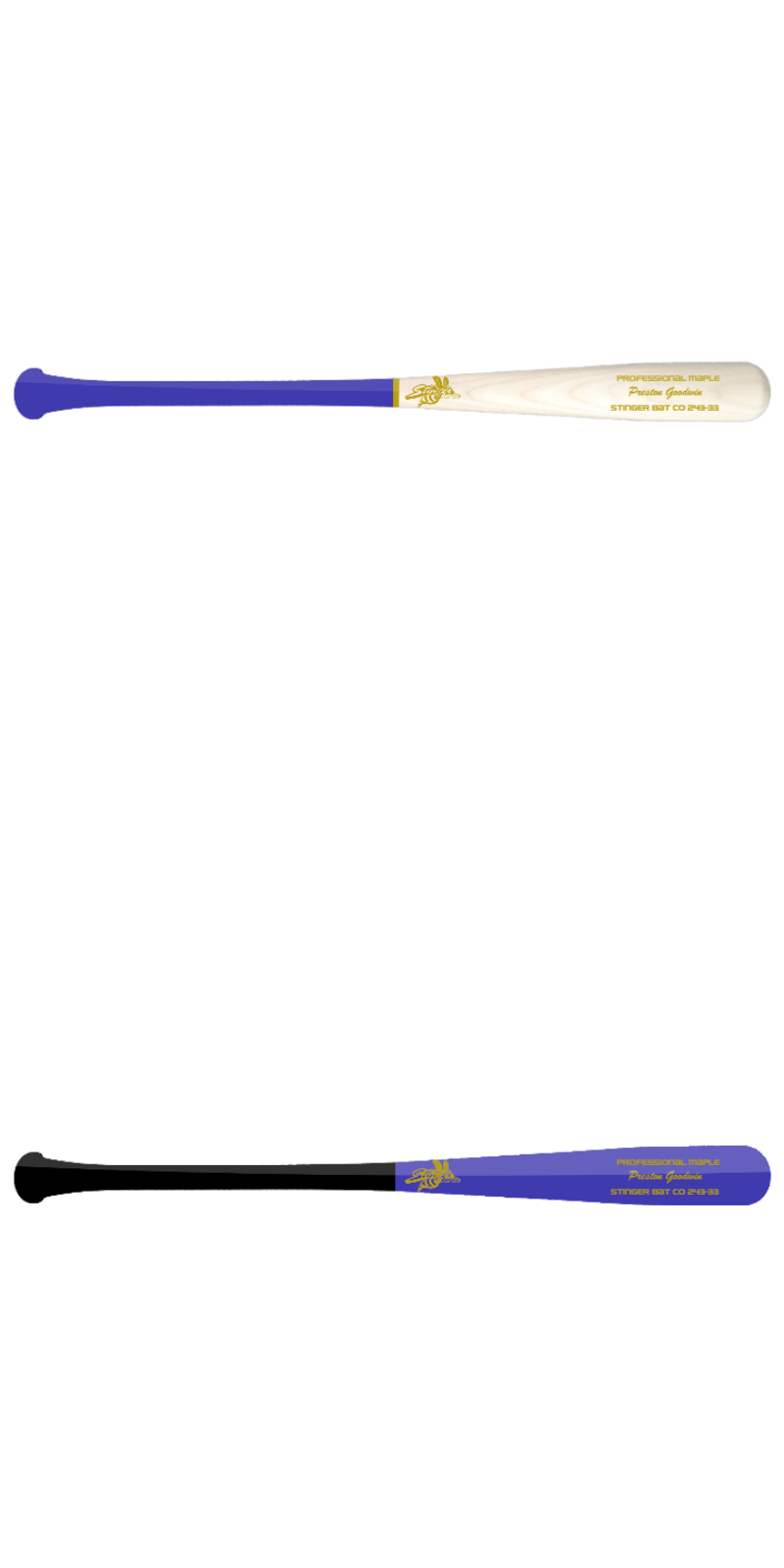 Custom Stinger Prime Series - Pro Grade Wood Bat (2 Pack) - Customer's Product with price 269.99 ID 06ET-C0f2hAo8ZkAD1Fsi3F2