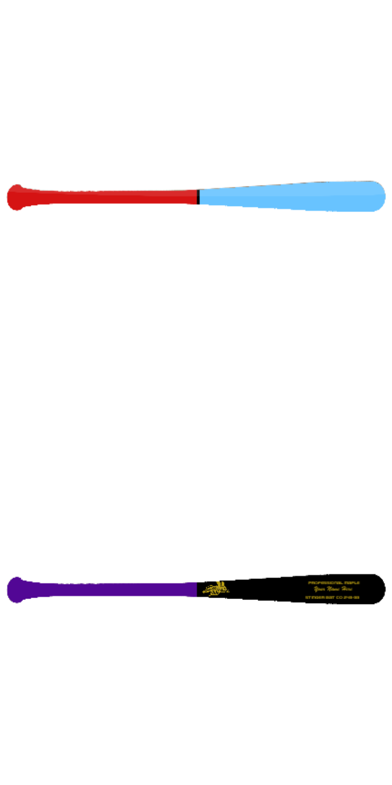 Custom Stinger Prime Series - Pro Grade Wood Bat (2 Pack) - Customer's Product with price 279.99 ID HAeePU30a4lyEDrNZ3fddUZI