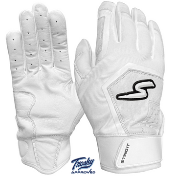 Sting Squad Batting Gloves - White Out