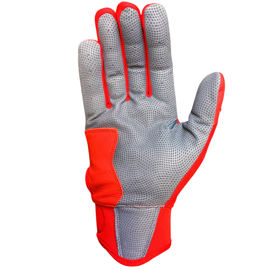 Color Crush Batting Gloves - Red