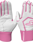Winder Series Batting Gloves - Pink & White