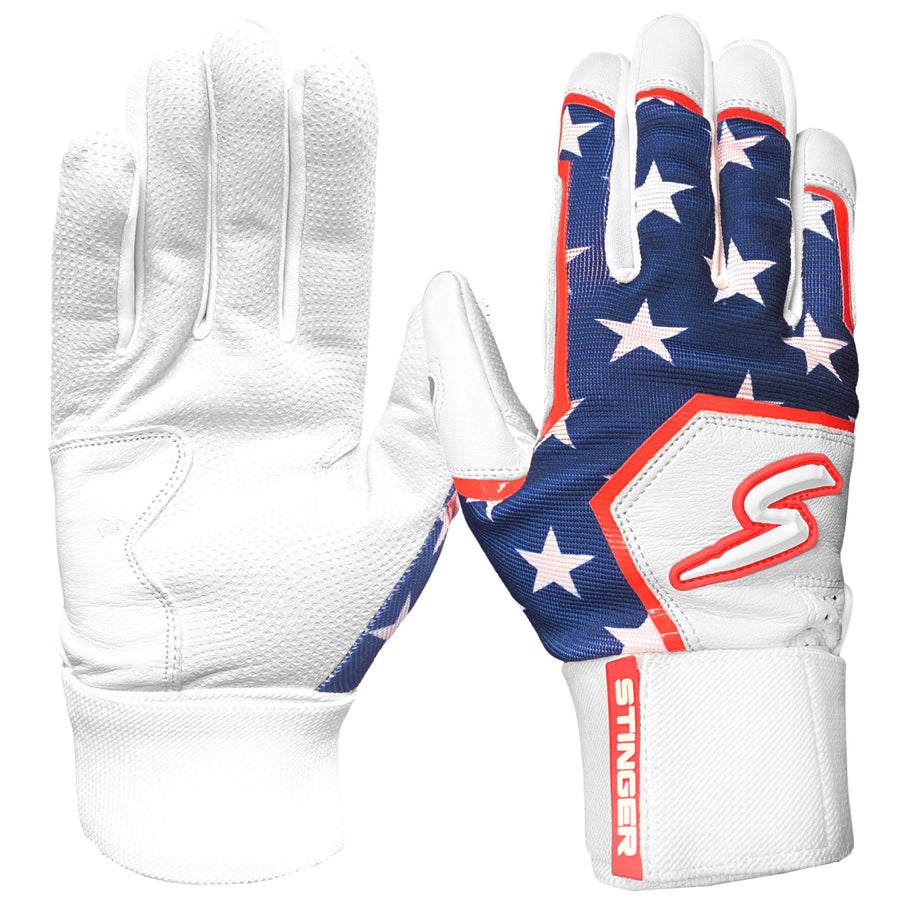 Stinger Winder Series Ice USA Premium Batting Gloves – Stinger Sports
